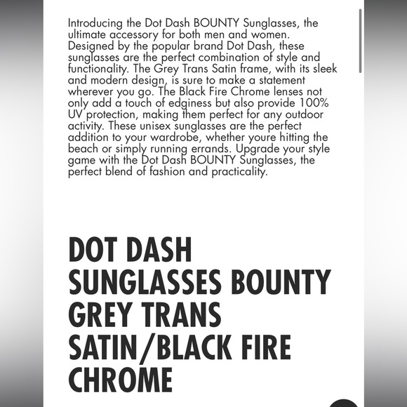 DOT DASH By Billabong BOUNTY Sunglasses - Picture 10 of 10